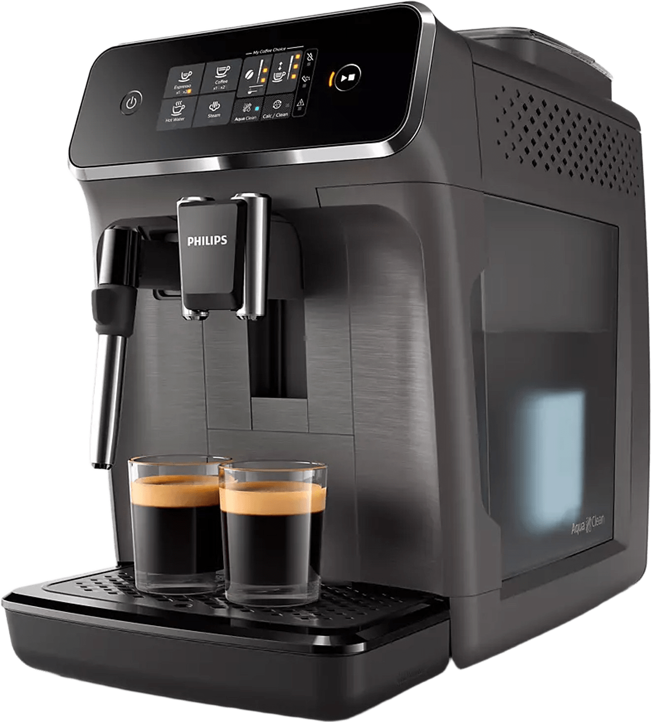 Helautomatisk Espressomaskin Ep2224/10 Serie 2200, från Philips, i färgen svart.