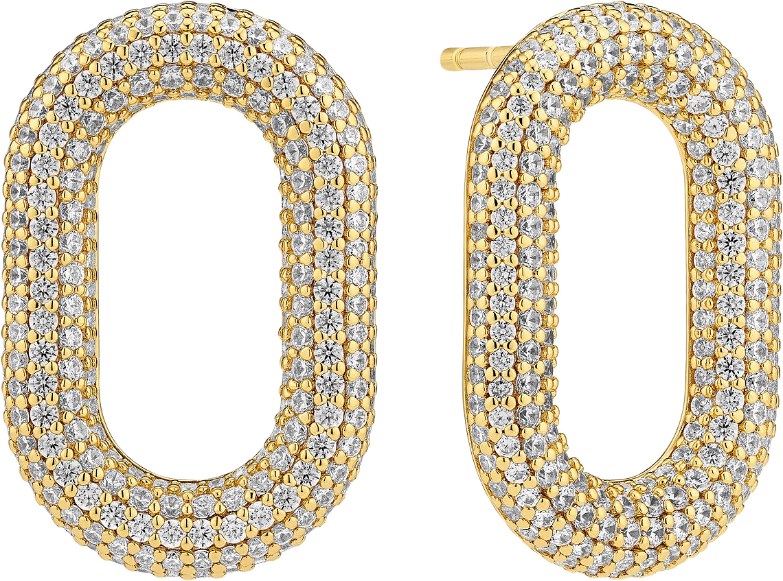 Örhänge Capri, från Sif Jakobs Jewellery, i färgen gold.