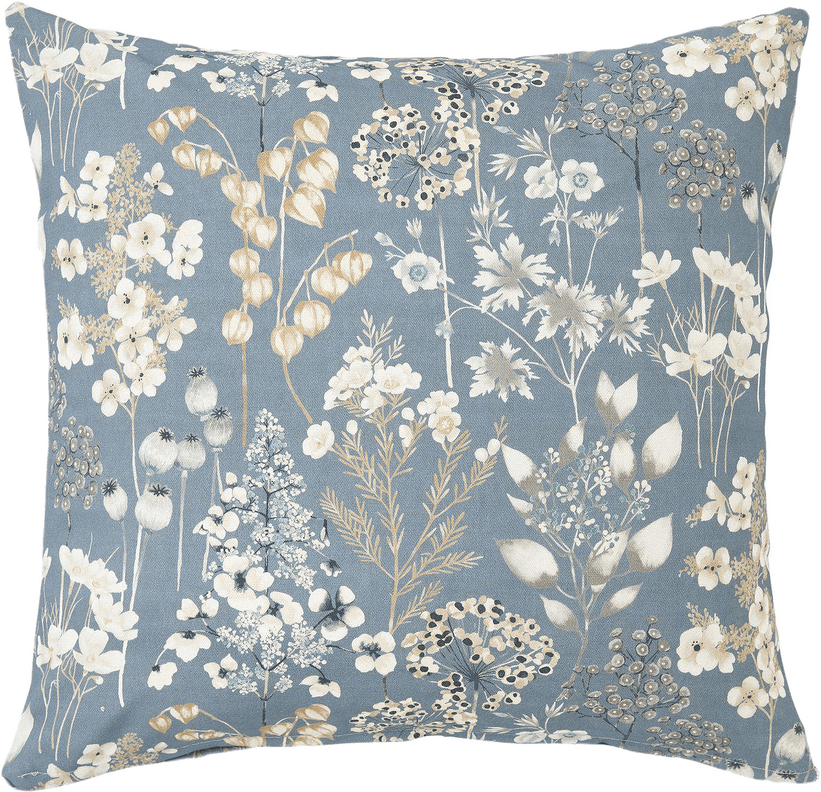 Wood Kuddfodral, från Svanefors, i färgen blå.