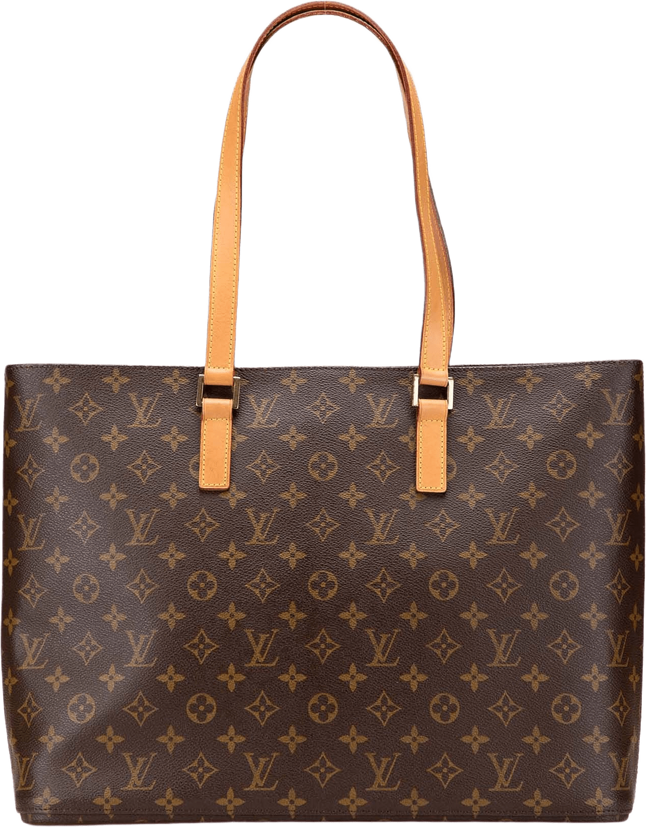 Louis Vuitton Monogram Luco, från Luxclusif, i färgen brown.