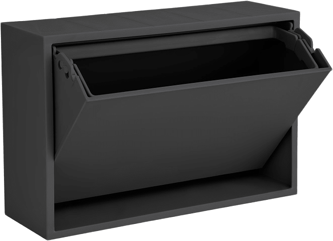 Mini Box, från ReCollector, i färgen black raven.