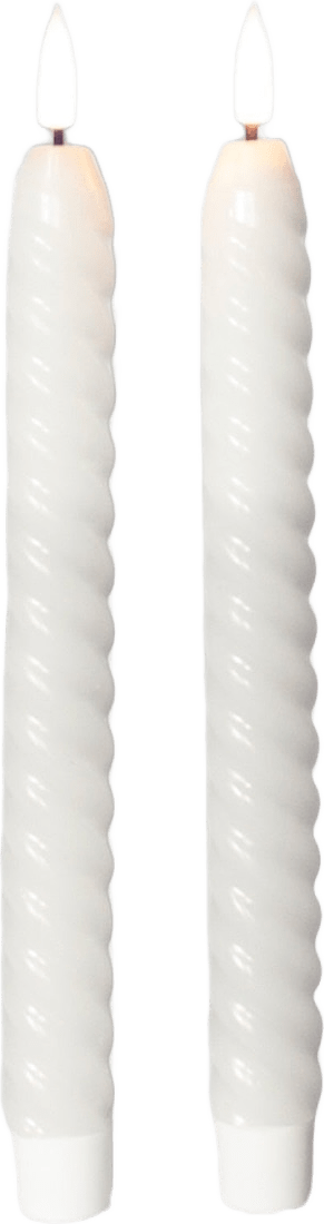 Vega Led Kronljus 22 Cm 2 St, från Led Nordic, i färgen pink.