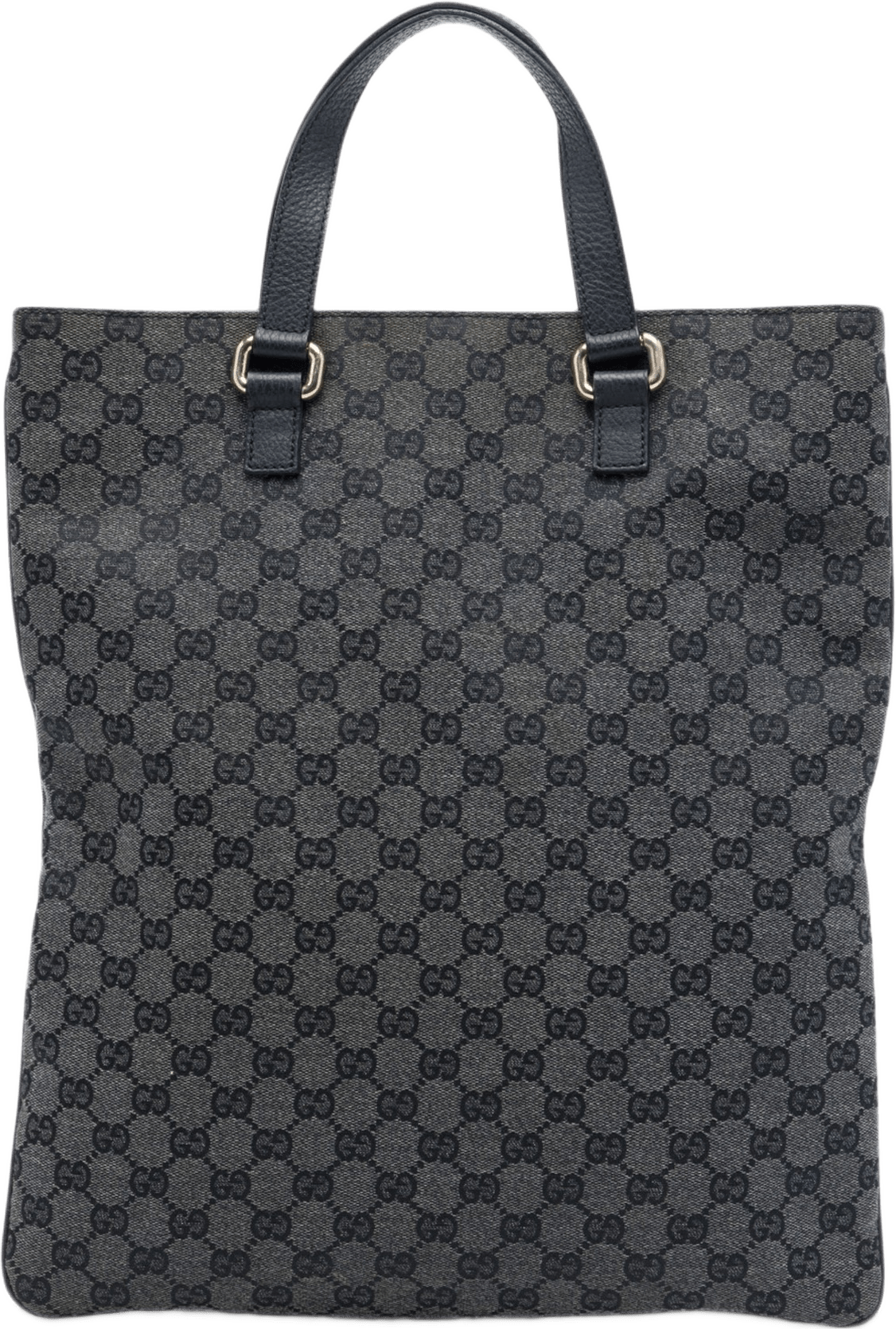 Gucci Gg Canvas Tote, från Luxclusif, i färgen grå.