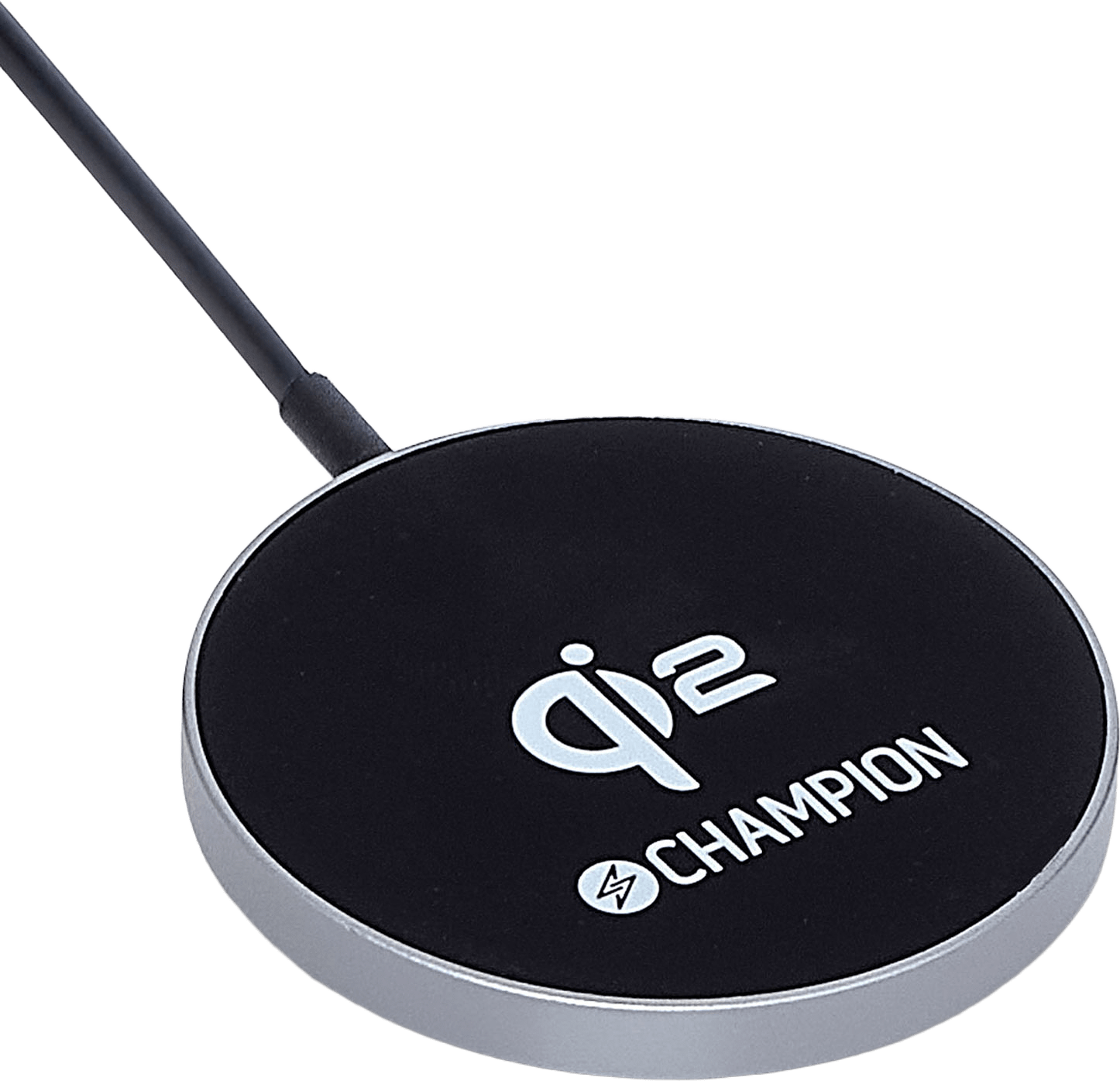 Trådlös Laddare Qi2 15w, från Champion Nordic, i färgen svart.