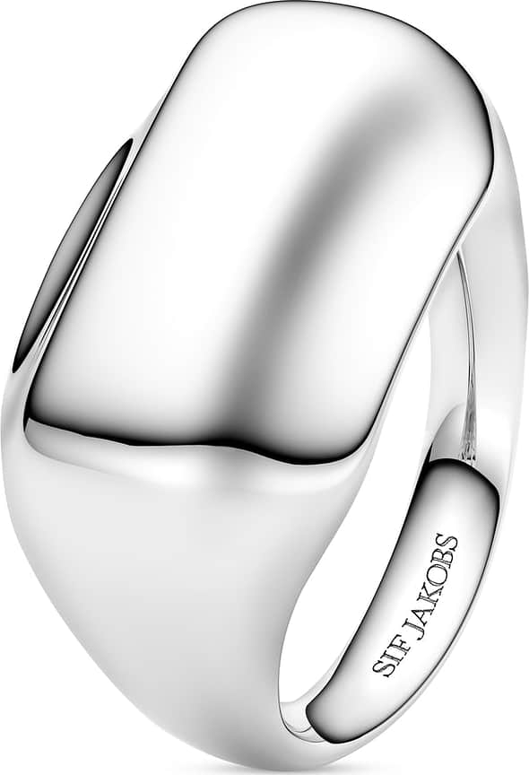 Ring Borsa Pianura, från Sif Jakobs Jewellery, i färgen silver.