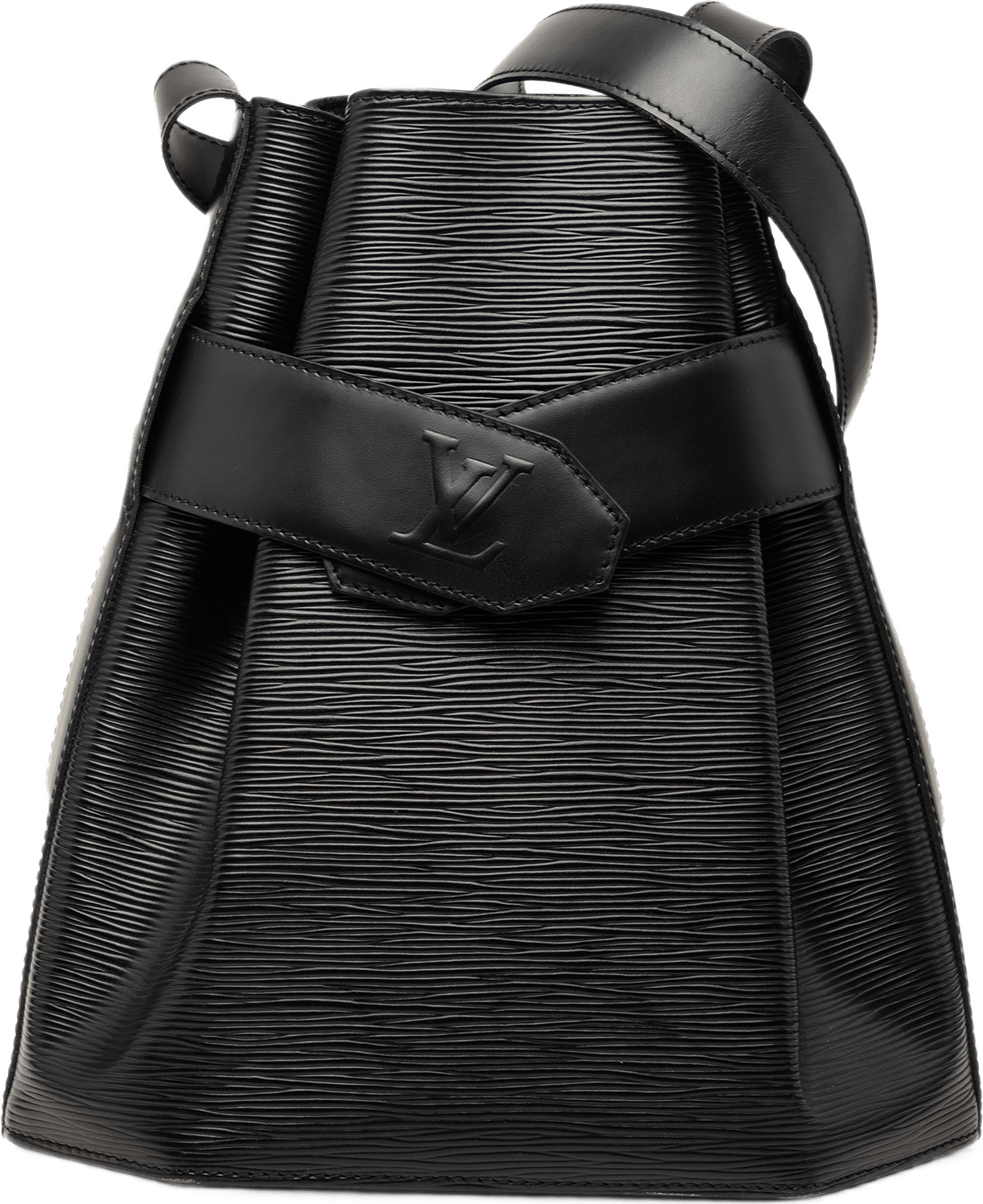 Louis Vuitton Epi Sac D Epaule Pm, från Luxclusif, i färgen black.