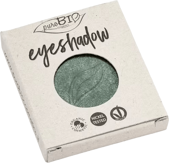 Eyeshadows - Powder - Refill, från PuroBio, i färgen 22 green refill.