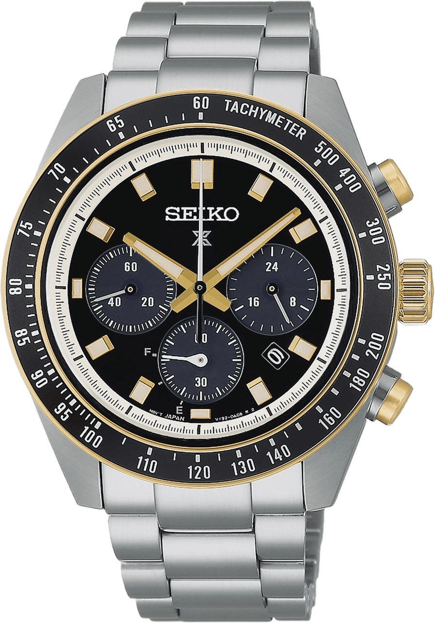Seiko Prospex Svart/stål, Stållänk - Ssc941p1, från Seiko, i färgen 1.
