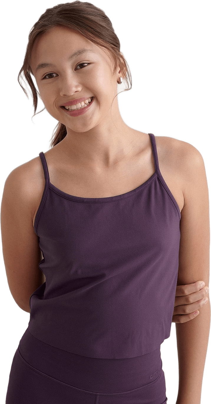 Midnight Plum Young Sense Strap Singlet