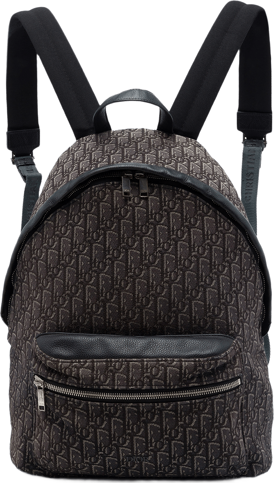 Dior Oblique Canvas Rider Backpack, från Luxclusif, i färgen brun.