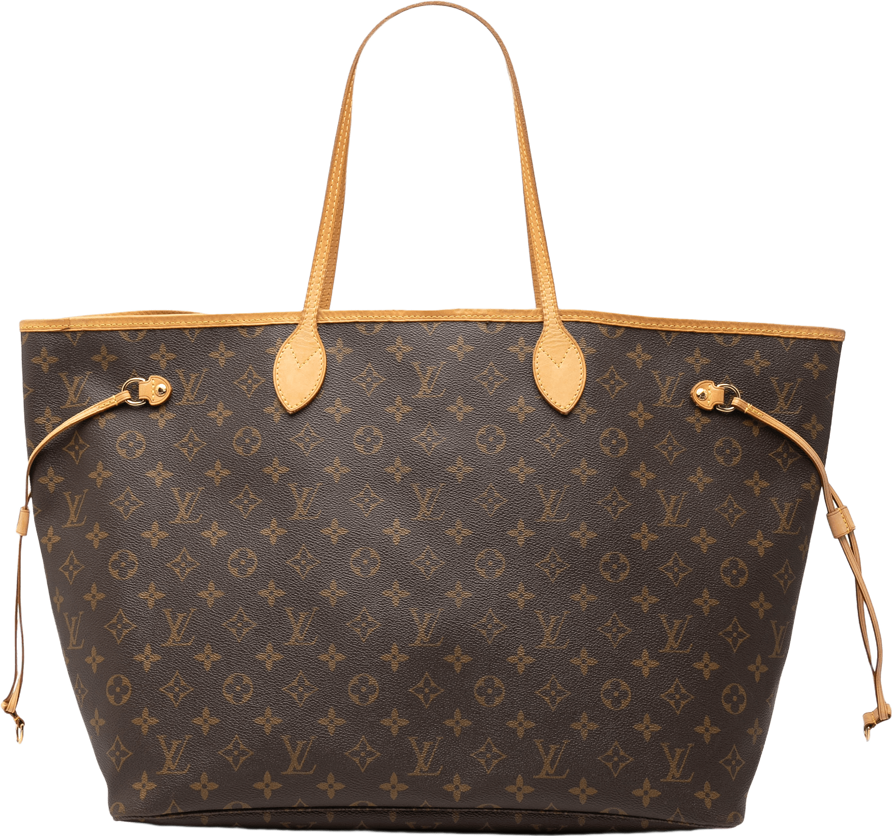 Louis Vuitton Monogram Neverfull Gm, från Luxclusif, i färgen brown.