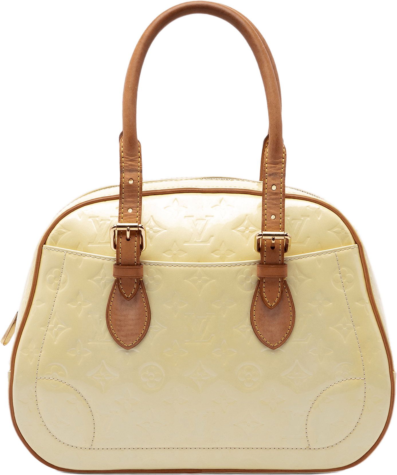 Louis Vuitton Monogram Vernis Summit Drive, från Luxclusif, i färgen vit.