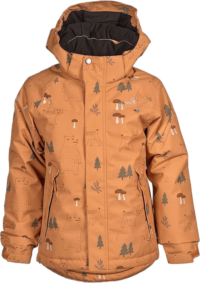 Isbjörn Harry & Friends Vinterjacka 86cl-128cl, från ISBJÖRN of Sweden, i färgen lion.