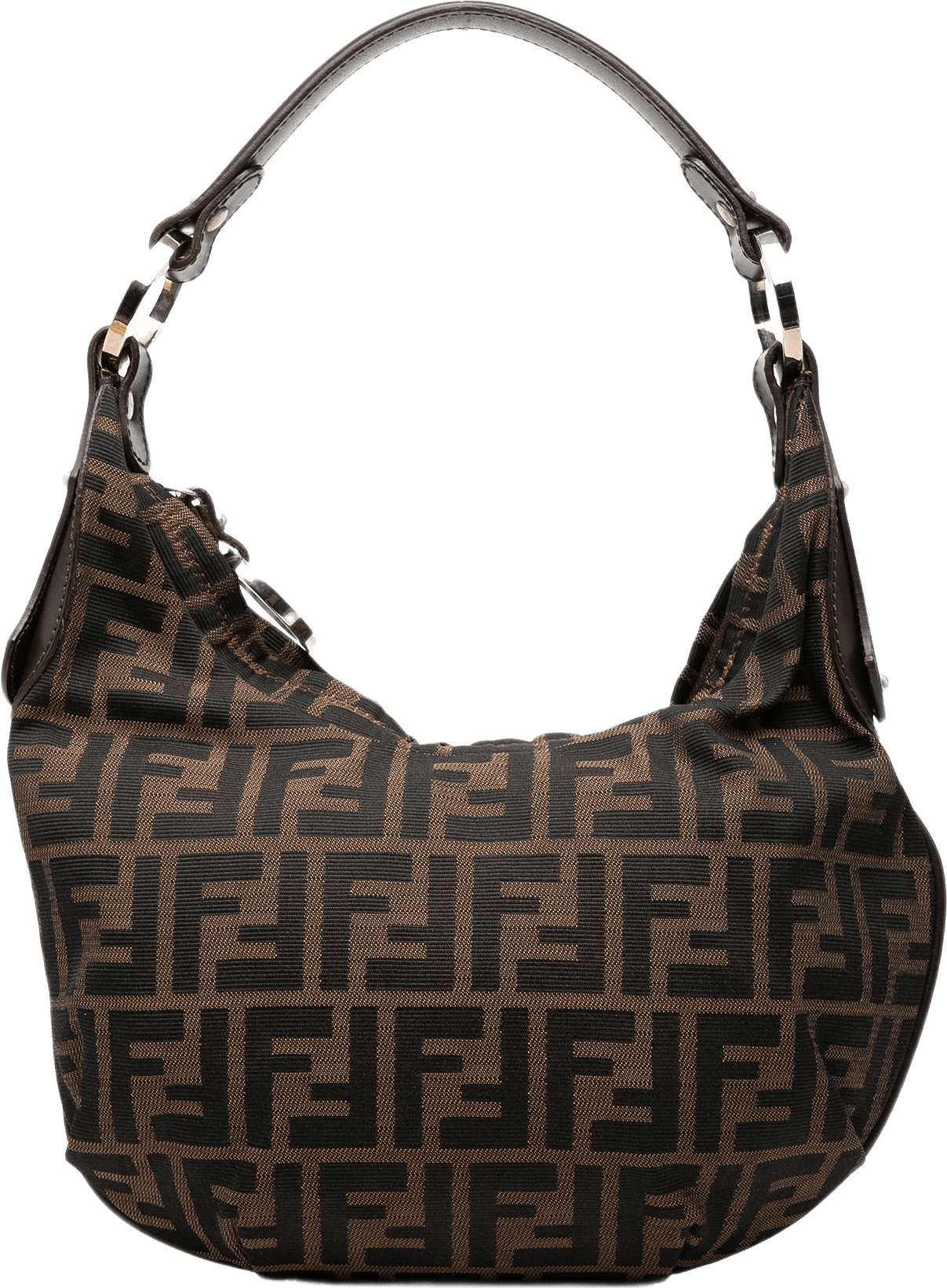 Fendi Zucca Canvas Chef Hobo, från Luxclusif, i färgen brun.