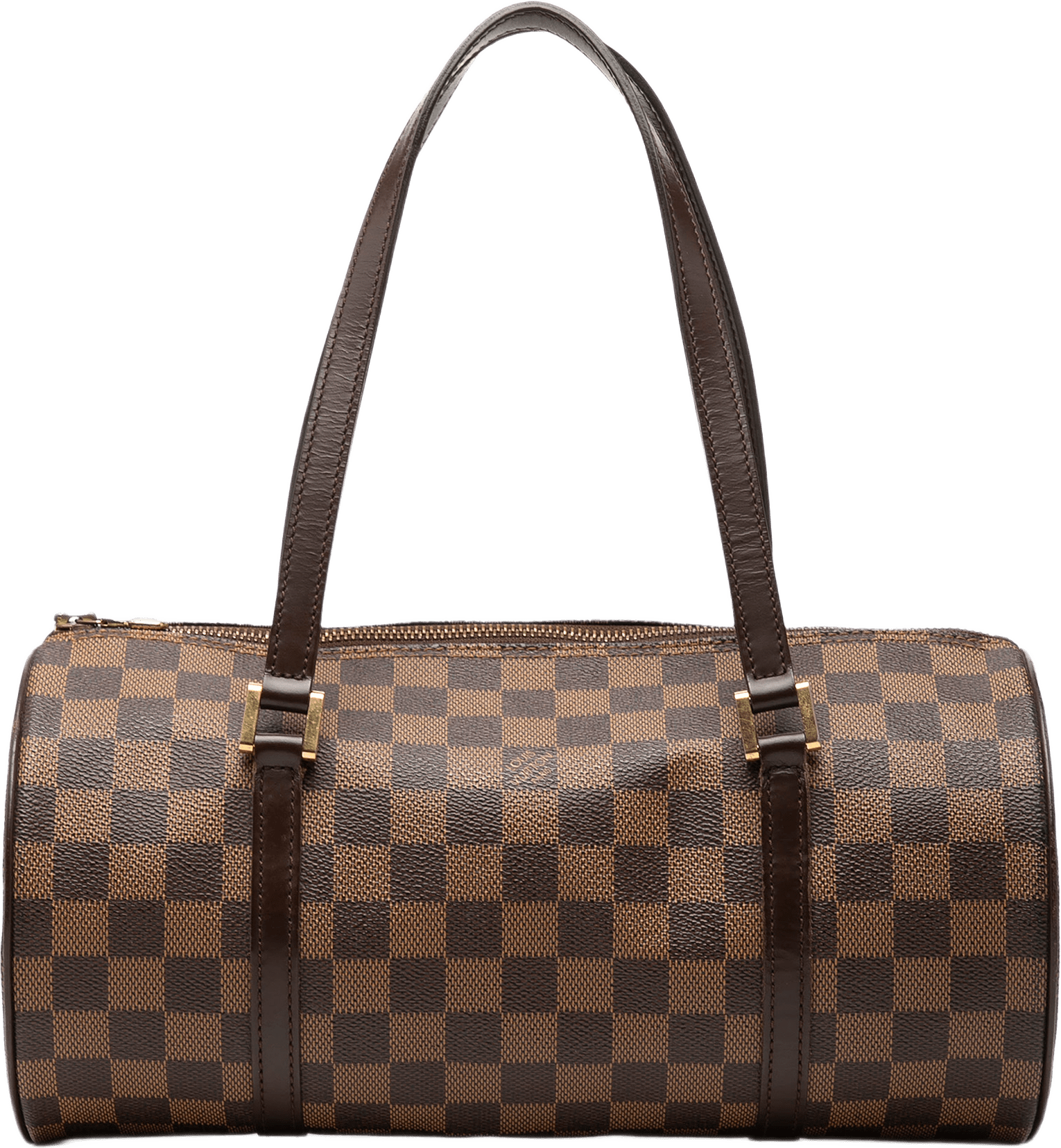 Louis Vuitton Damier Ebene Papillon 30, från Luxclusif, i färgen brun.