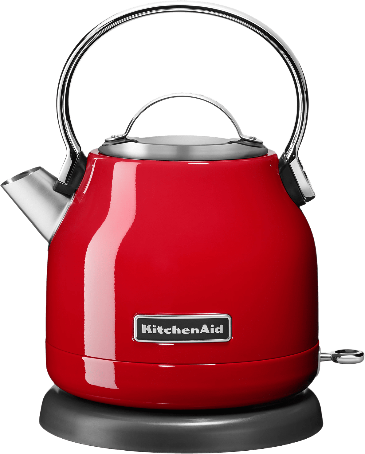 Vattenkokare 1,25 Liter, från Kitchenaid, i färgen röd.