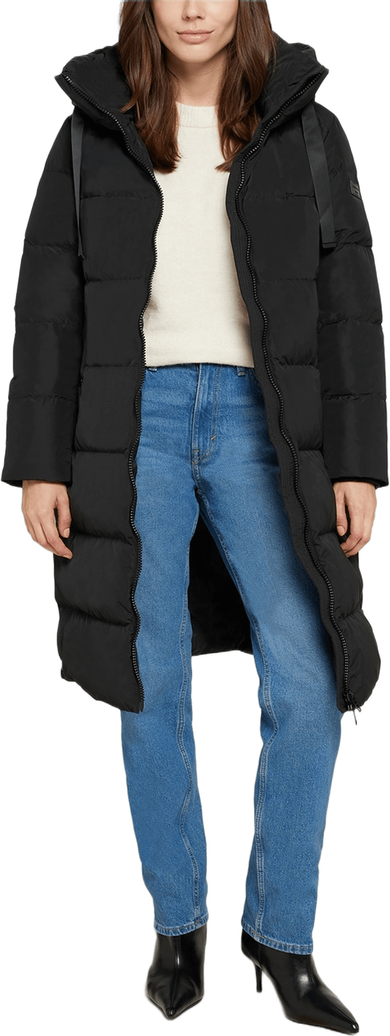 Camila Coat, från ROCKANDBLUE, i färgen black.