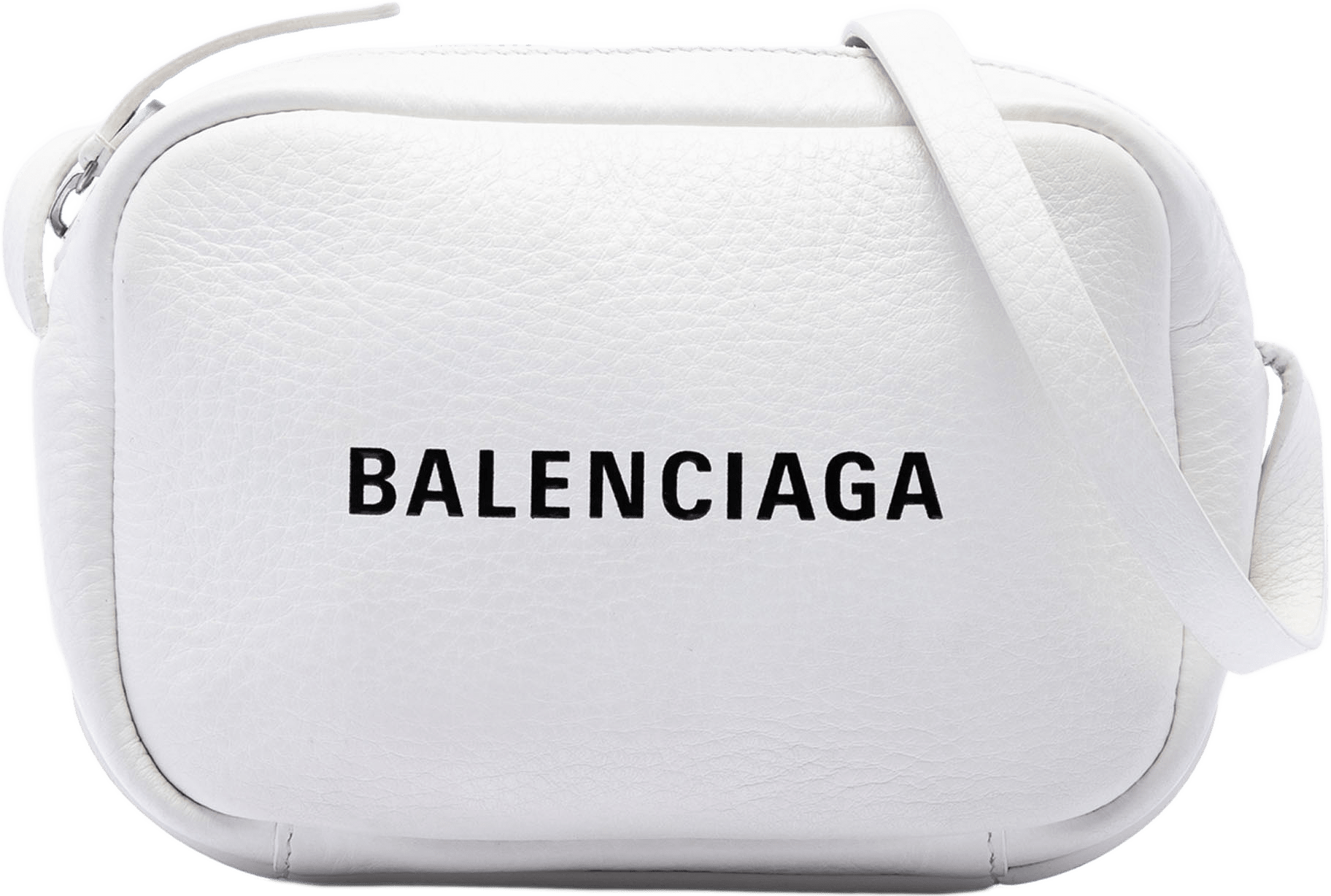 Balenciaga Leather Everyday Camera Bag Xs, från Luxclusif, i färgen ivory.