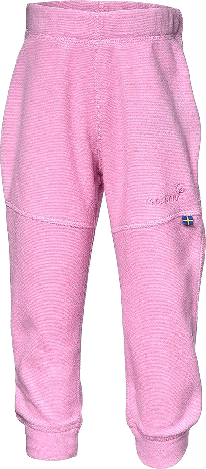 Isbjörn Lynx Fleecebyxa 100% Återvunnen Polyester 86cl-152cl, från ISBJÖRN of Sweden, i färgen bubblegum.