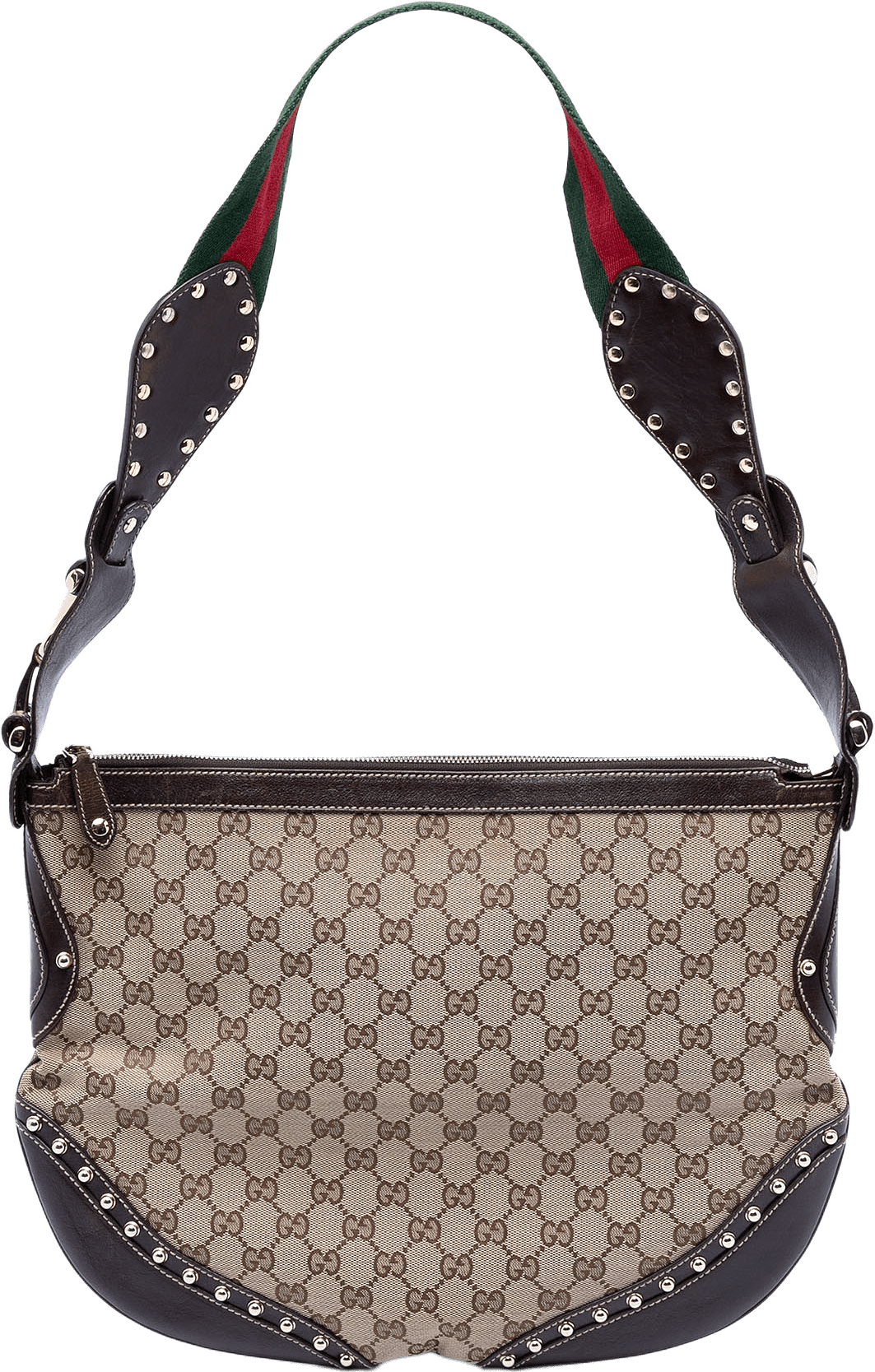 Gucci Gg Canvas Web Pelham, från Luxclusif, i färgen light brown.