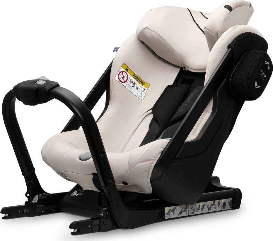 One Textilklädsel, från Axkid, i färgen brick melange.