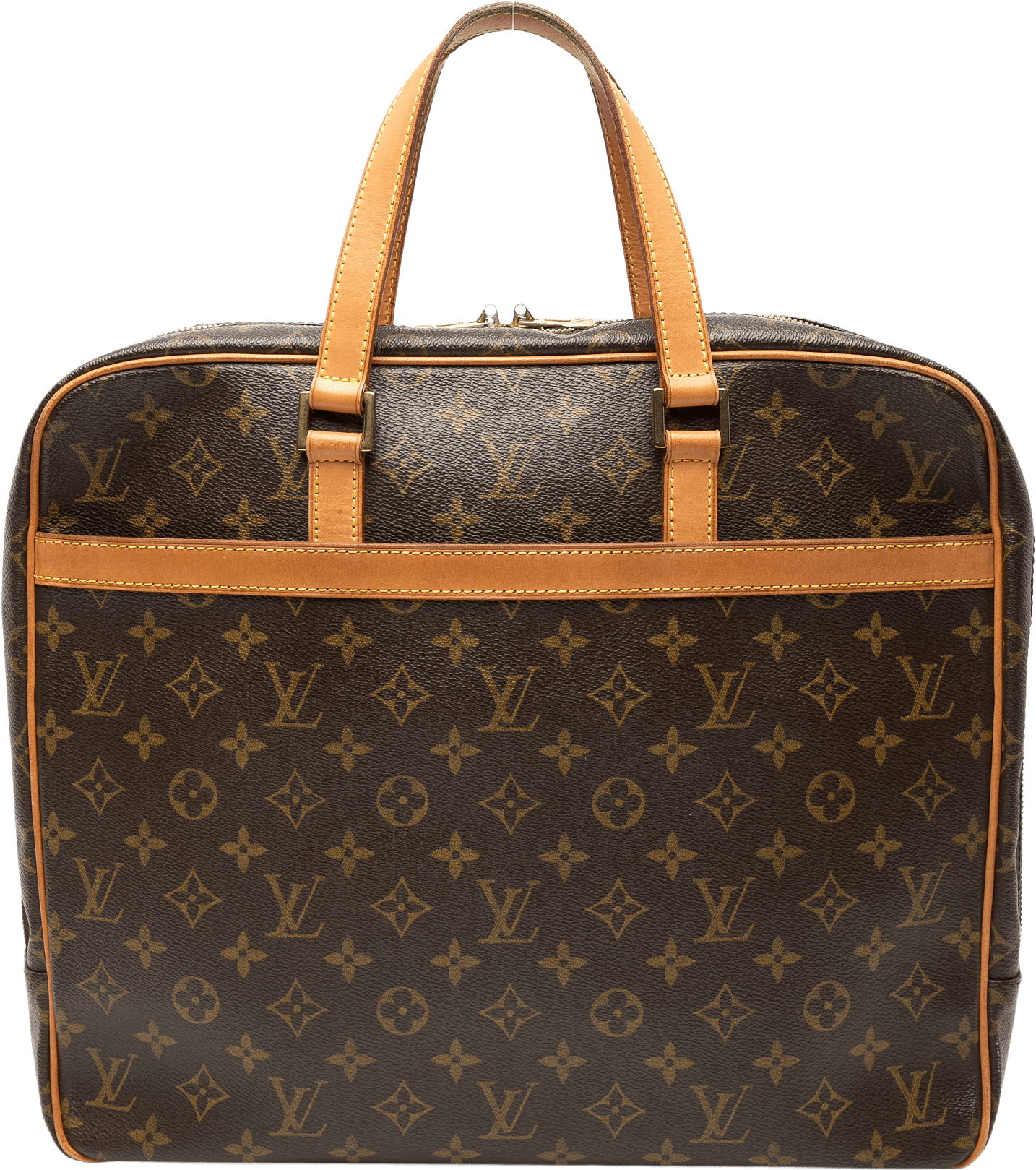 Louis Vuitton Monogram Porte Documents Pegase, från Luxclusif, i färgen brown.