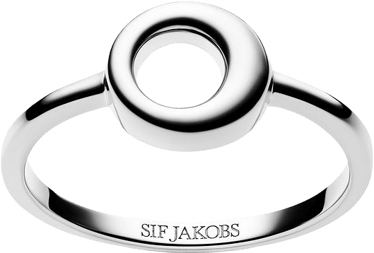 Ring Selene, från Sif Jakobs Jewellery, i färgen 925 sterling silver.