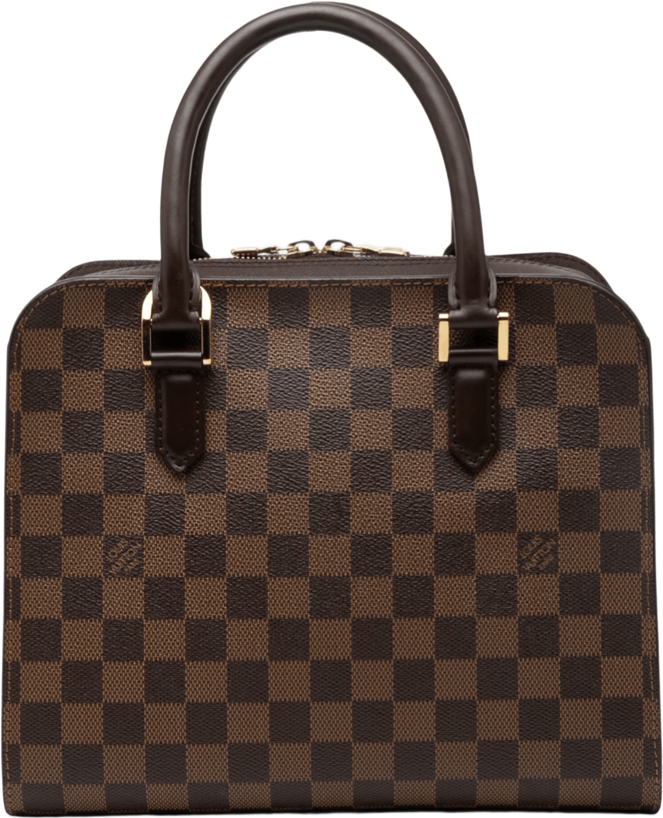 Louis Vuitton Damier Ebene Triana, från Luxclusif, i färgen brown.