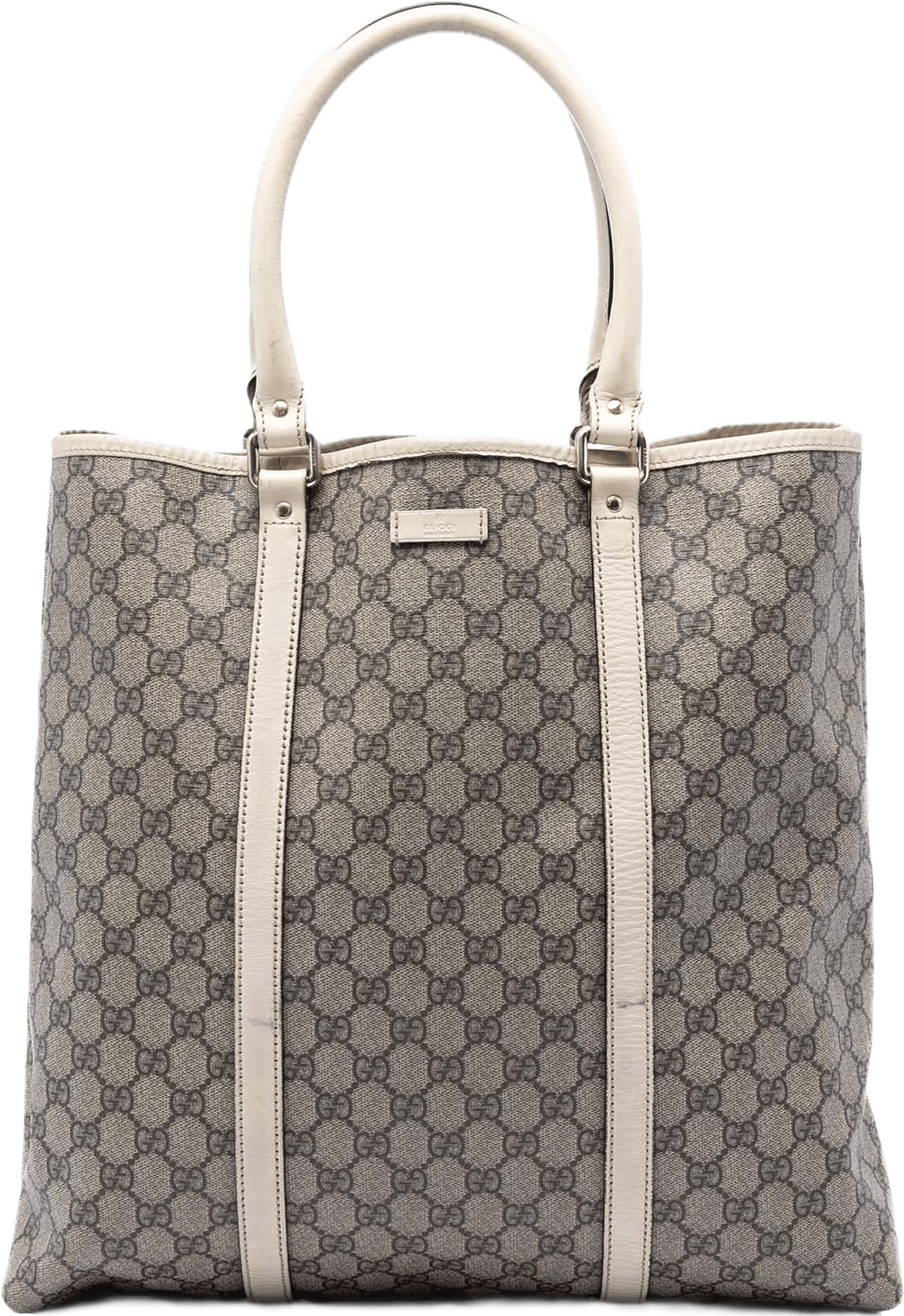Gucci Gg Supreme Joy Vertical Tote, från Luxclusif, i färgen beige.