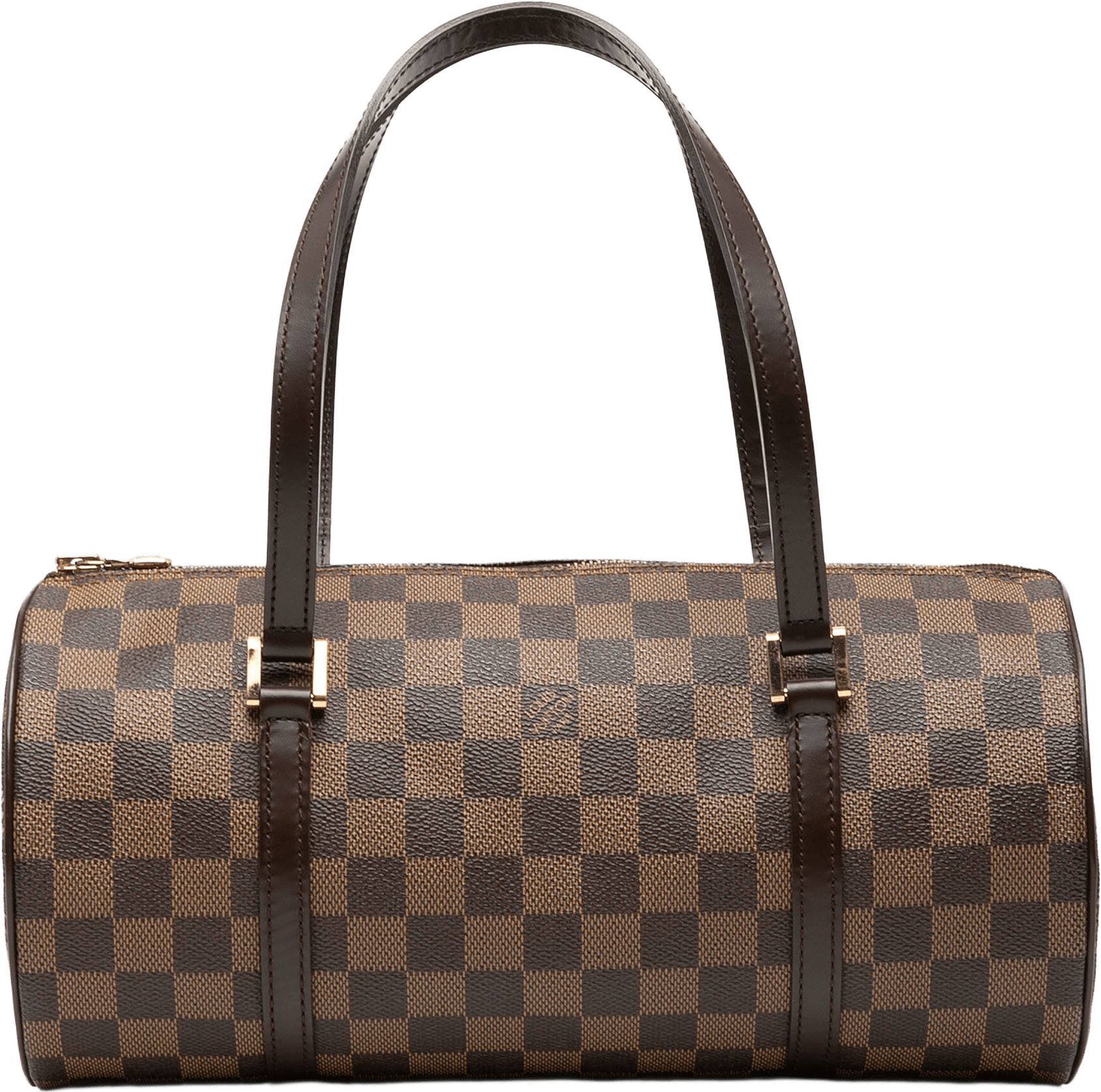 Louis Vuitton Damier Ebene Papillon 30, från Luxclusif, i färgen brown.