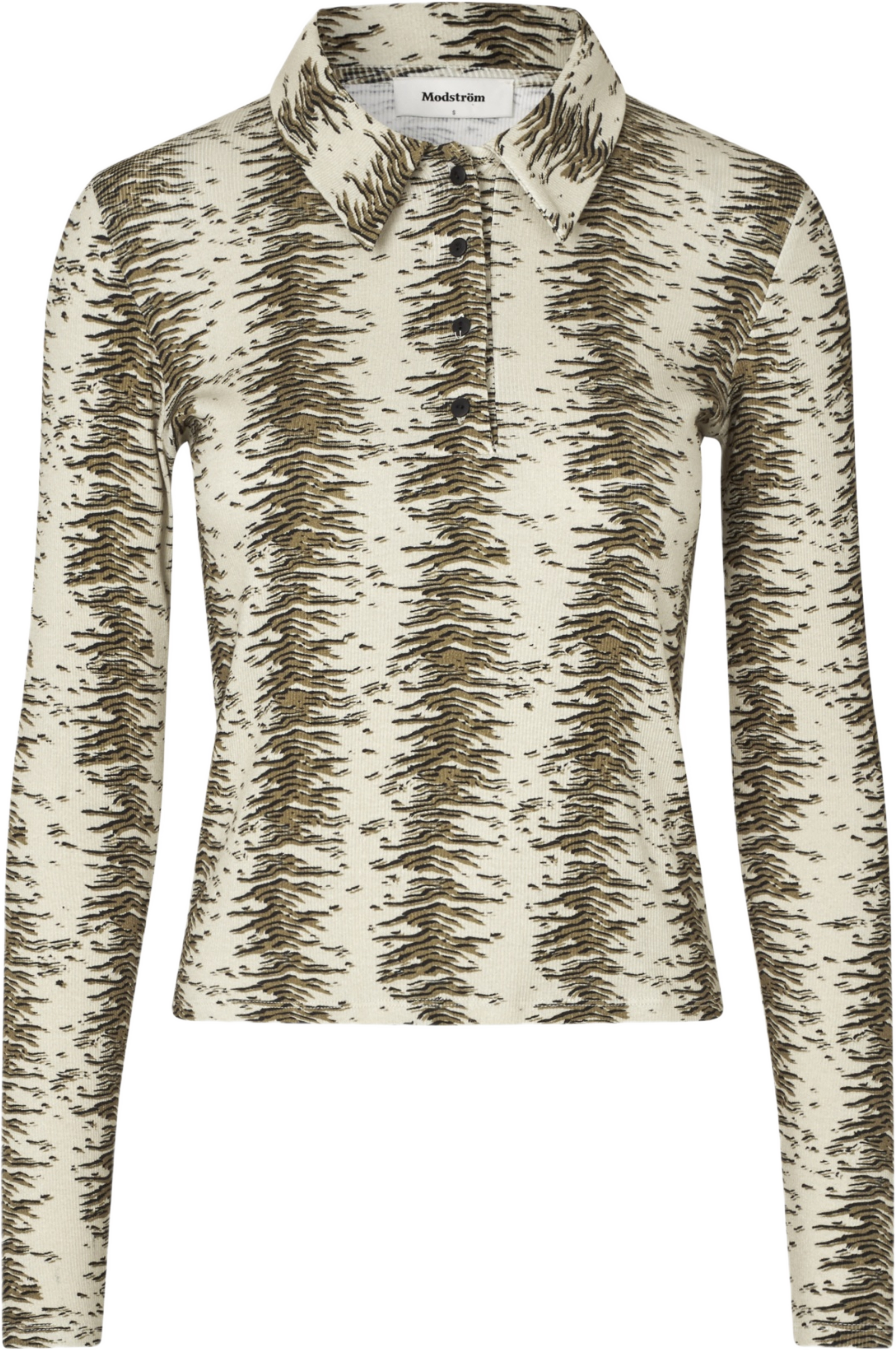 Porsiamd Print Ls Polo