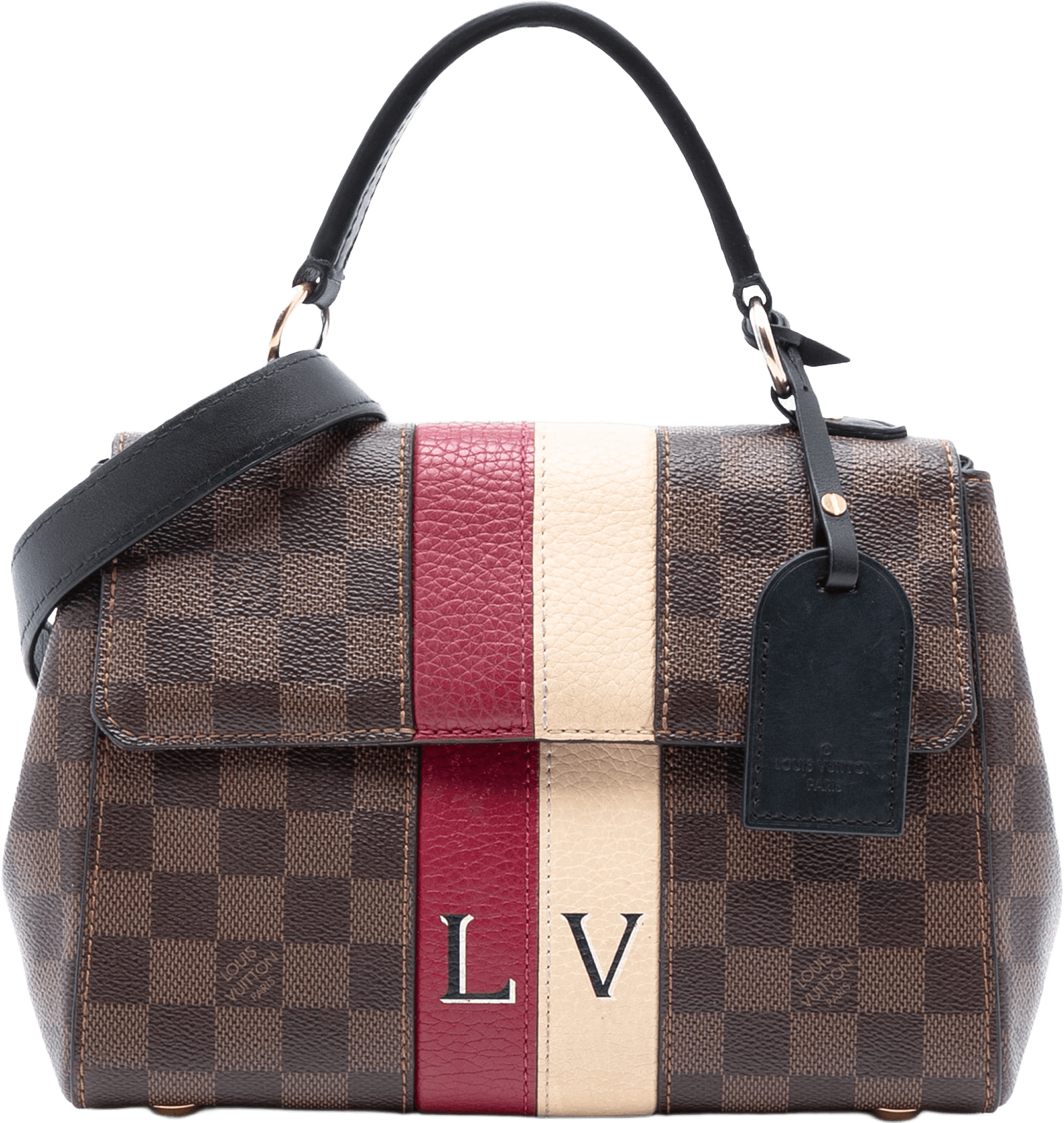 Louis Vuitton Damier Ebene Bond Street, från Luxclusif, i färgen brown.