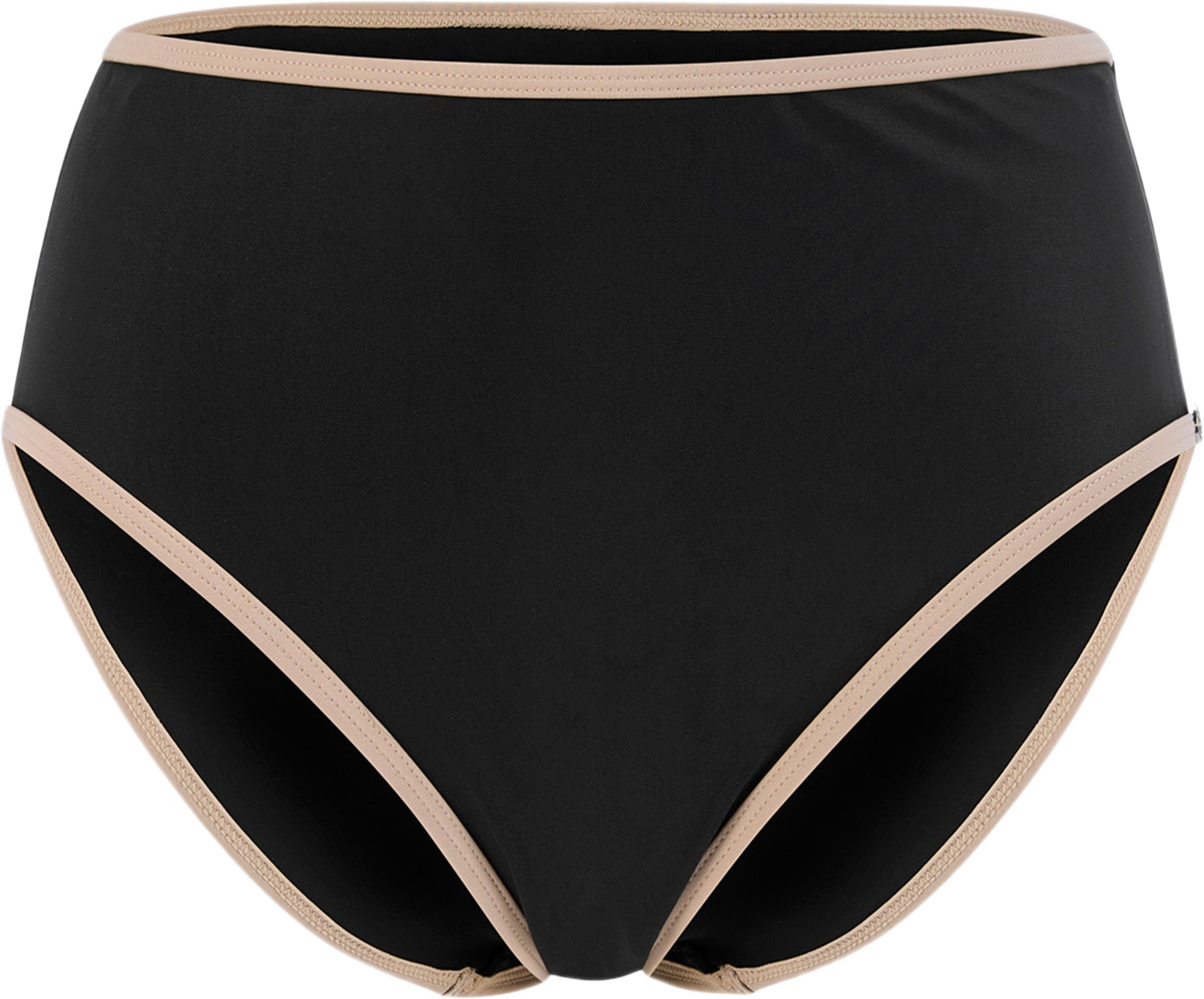 Cuba Maxi Bikinitrosa, från Swegmark, i färgen black/beige.