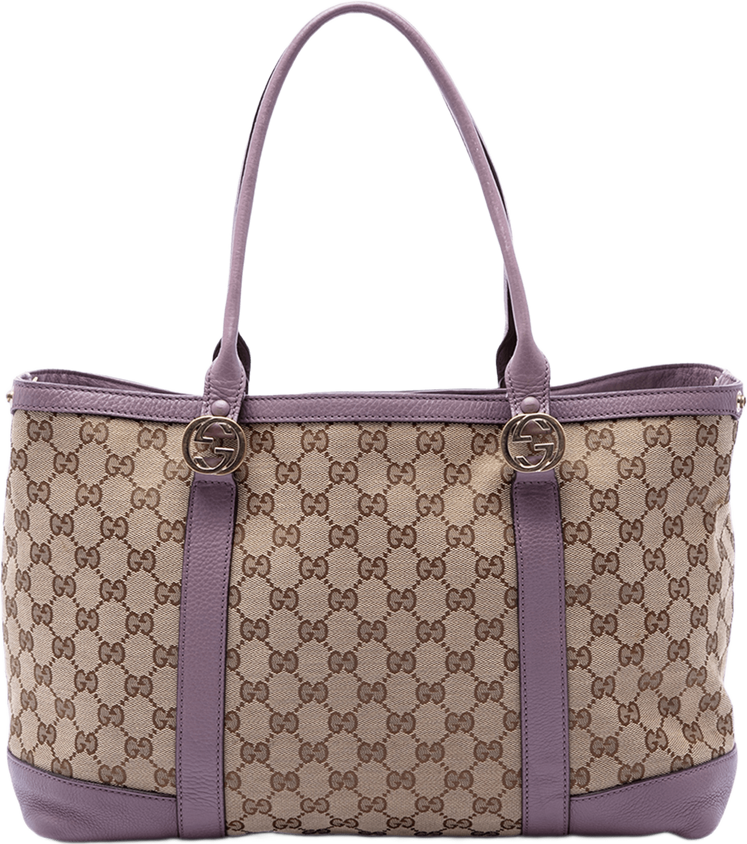 Gucci Gg Canvas Miss Gg Tote, från Luxclusif, i färgen beige.