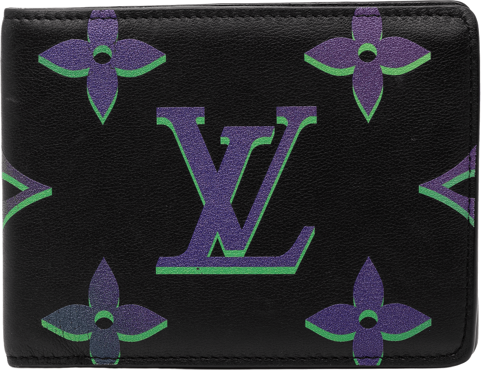 Louis Vuitton Monogram Spotlight Multiple Wallet, från Luxclusif, i färgen black.