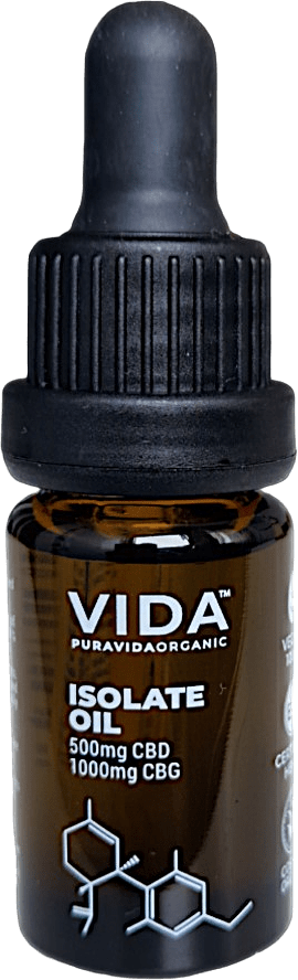 Isolate Oil Cbg 10 %, Cbd 5%
