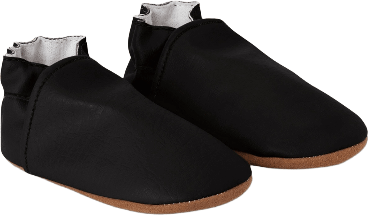 Barefoot Mocs, från BabyMocs, i färgen black.