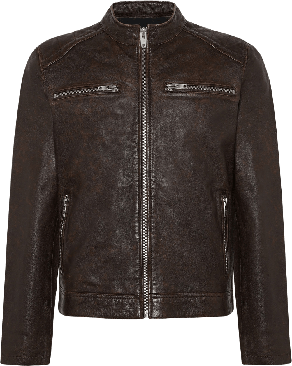 Ryder Jacket, från ROCKANDBLUE, i färgen chocolate brown.