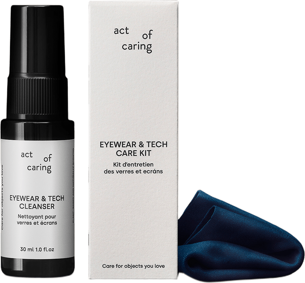 Eyewear & Tech Care Kit, från act of caring.