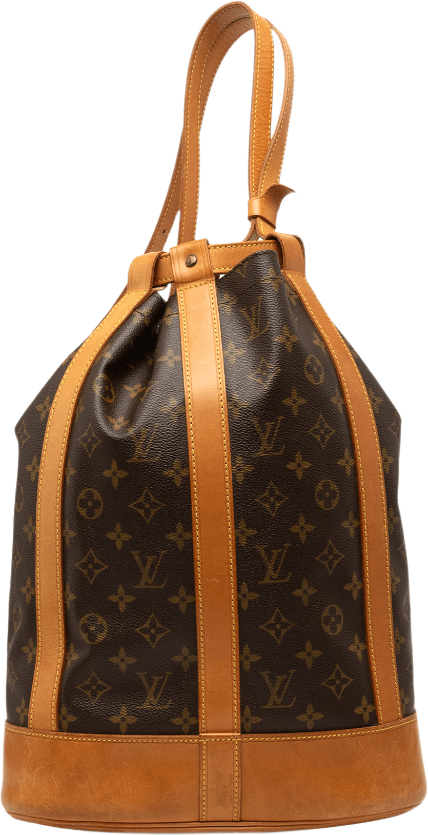 Louis Vuitton Monogram Randonnee Pm, från Luxclusif, i färgen brun.