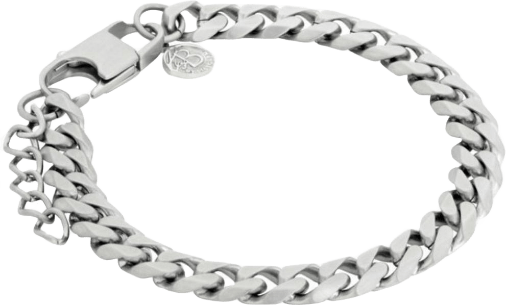 Silas Steel Bracelet, från by BILLGREN, i färgen stål.