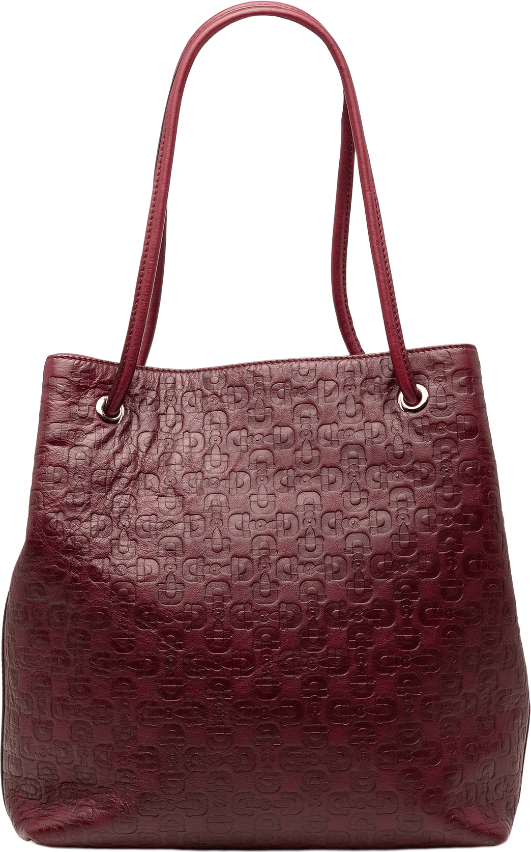Gucci Horsebit Leather Gifford Tote, från Luxclusif, i färgen bordeaux.