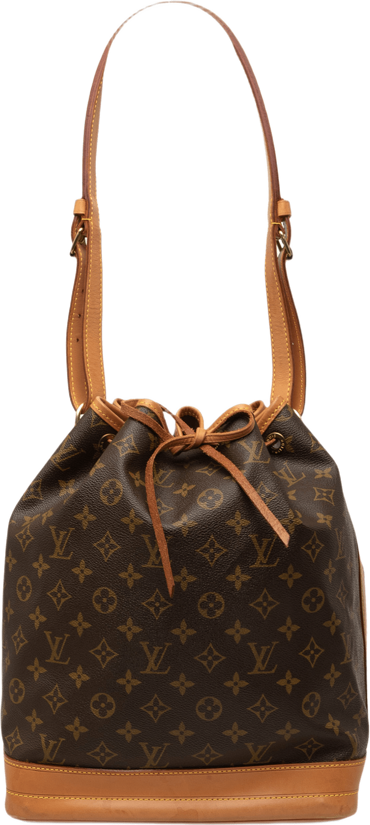 Louis Vuitton Monogram Noe Gm, från Luxclusif, i färgen brun.