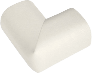 Hörnskydd Safetycornerguard Matteo Xl Homesafety, 4-pack, från HomeSafety, i färgen gräddvit.