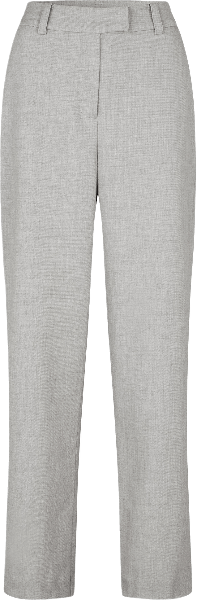 Heartmd Pants, från Modström, i färgen light grey melange cox.