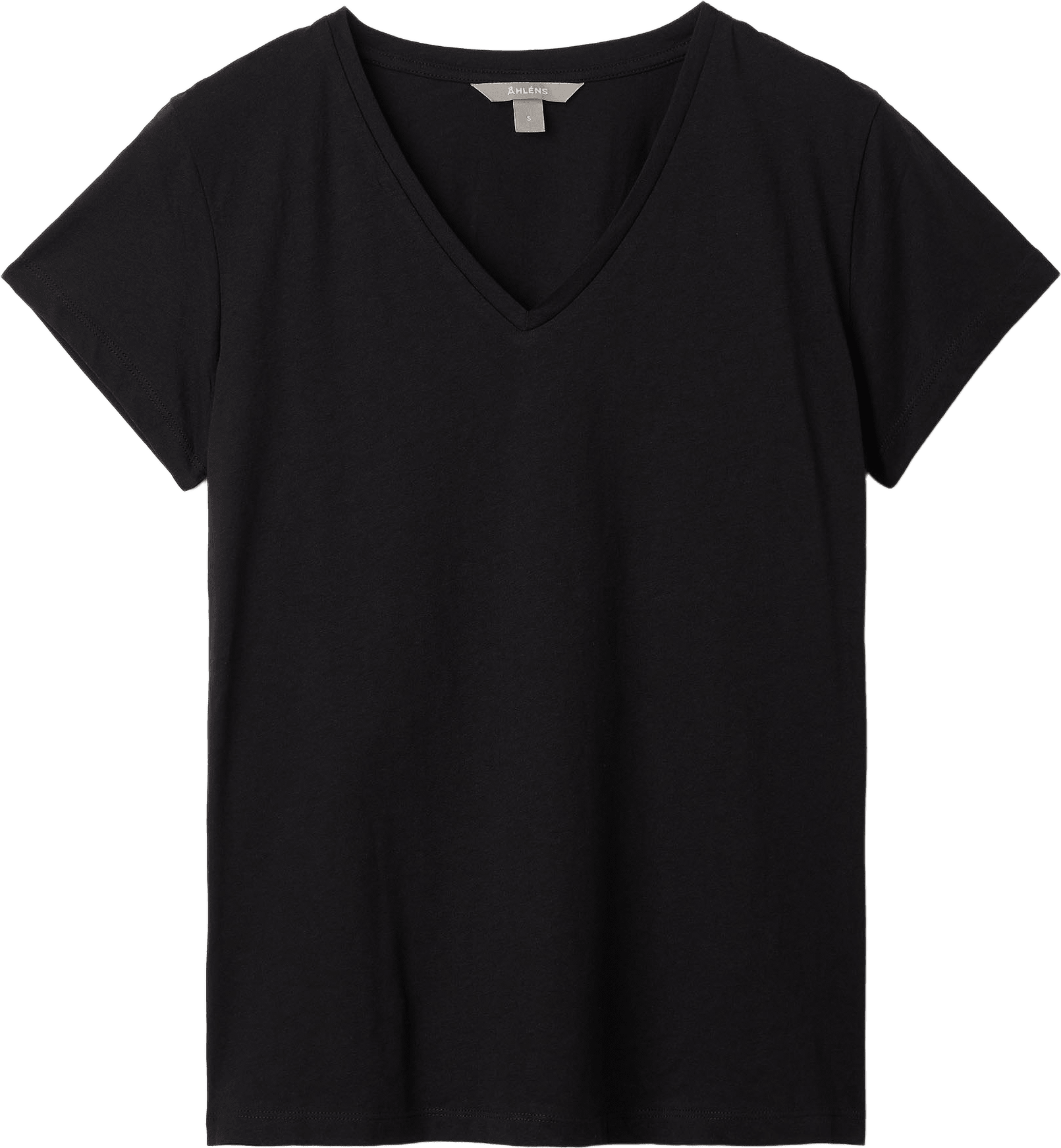 V-ringad t-shirt i ekologisk bomull LENA
