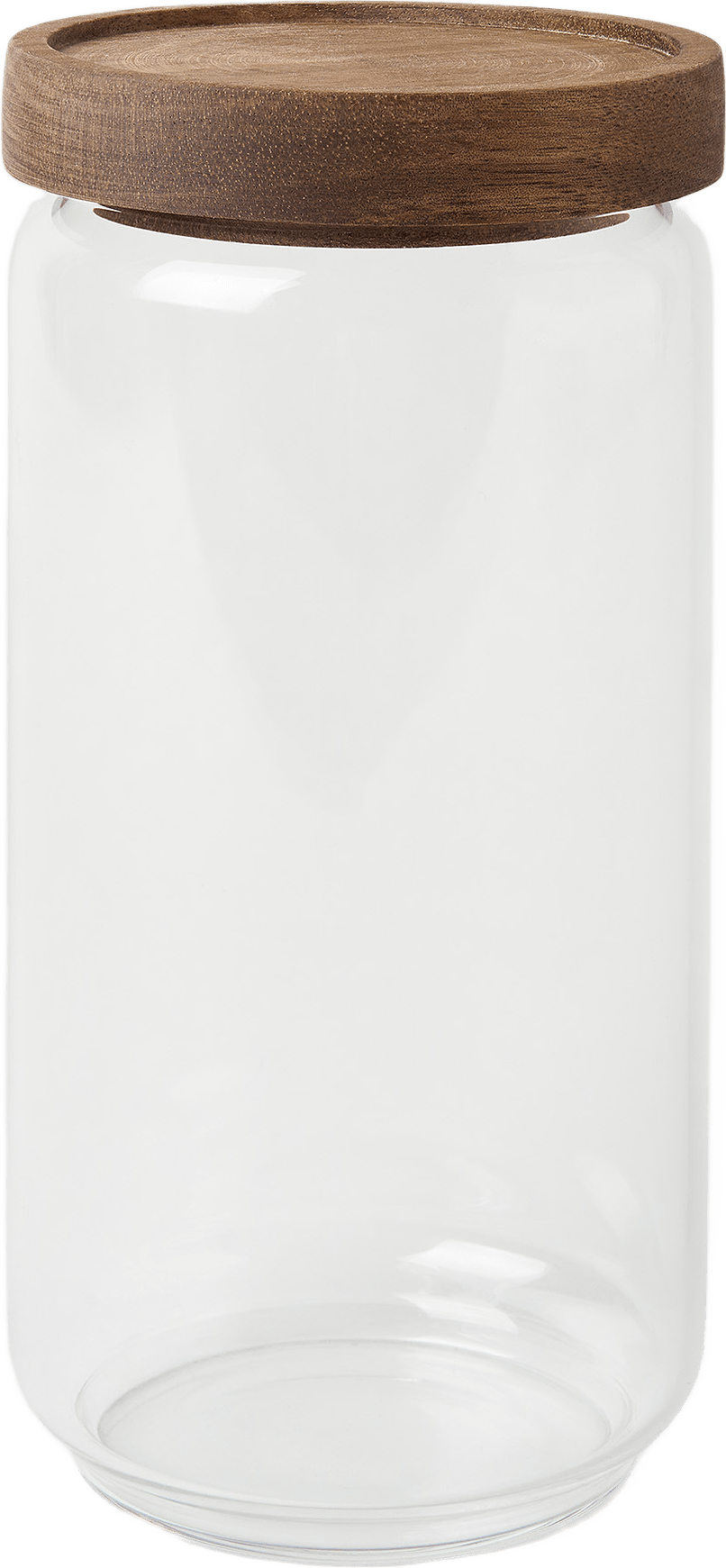 Förvaringsburk LUCA 20 cm, från Åhléns Home, i färgen Clear.