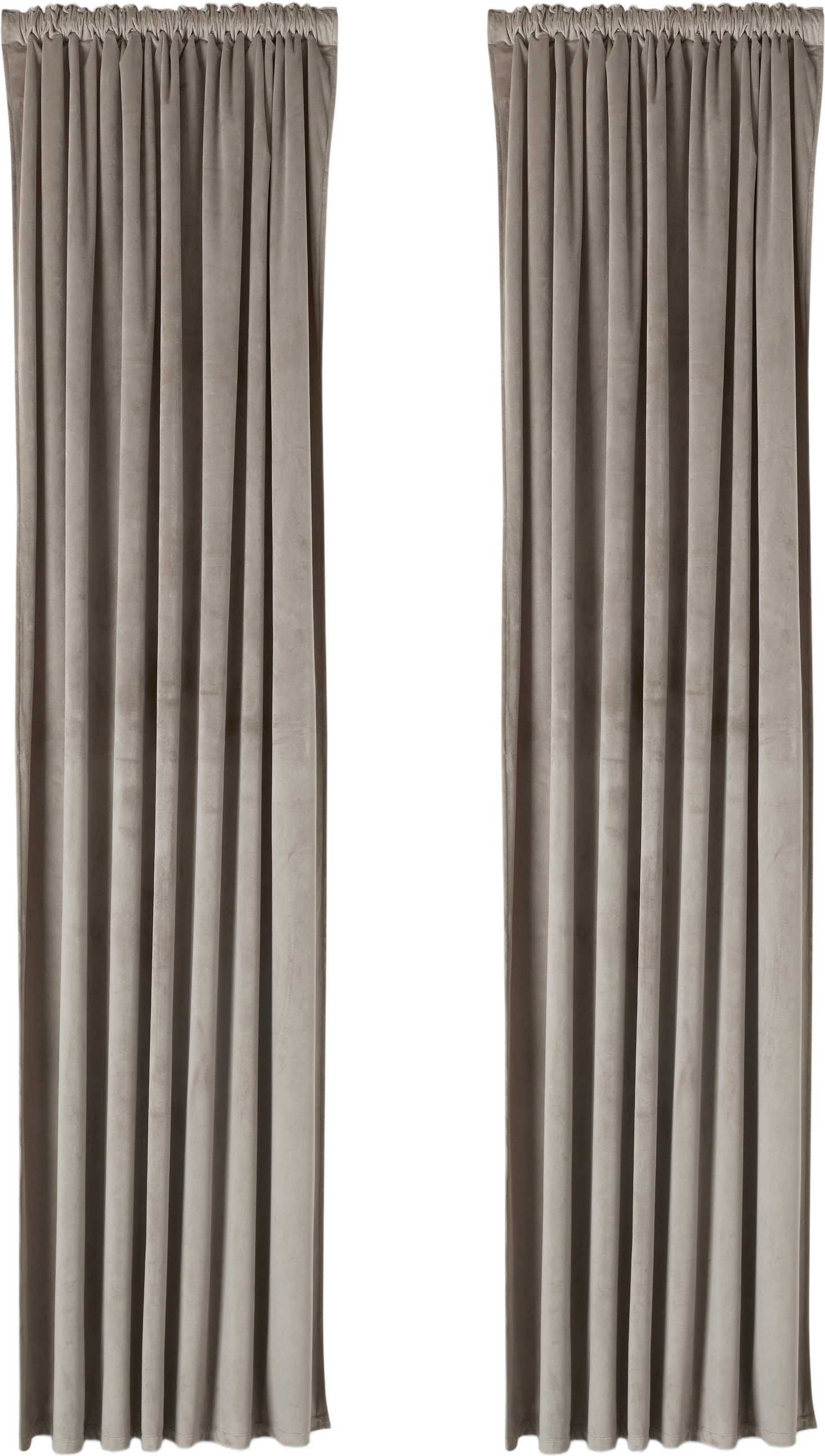 Sammetsgardin SARA 140x300 cm, 2-pack