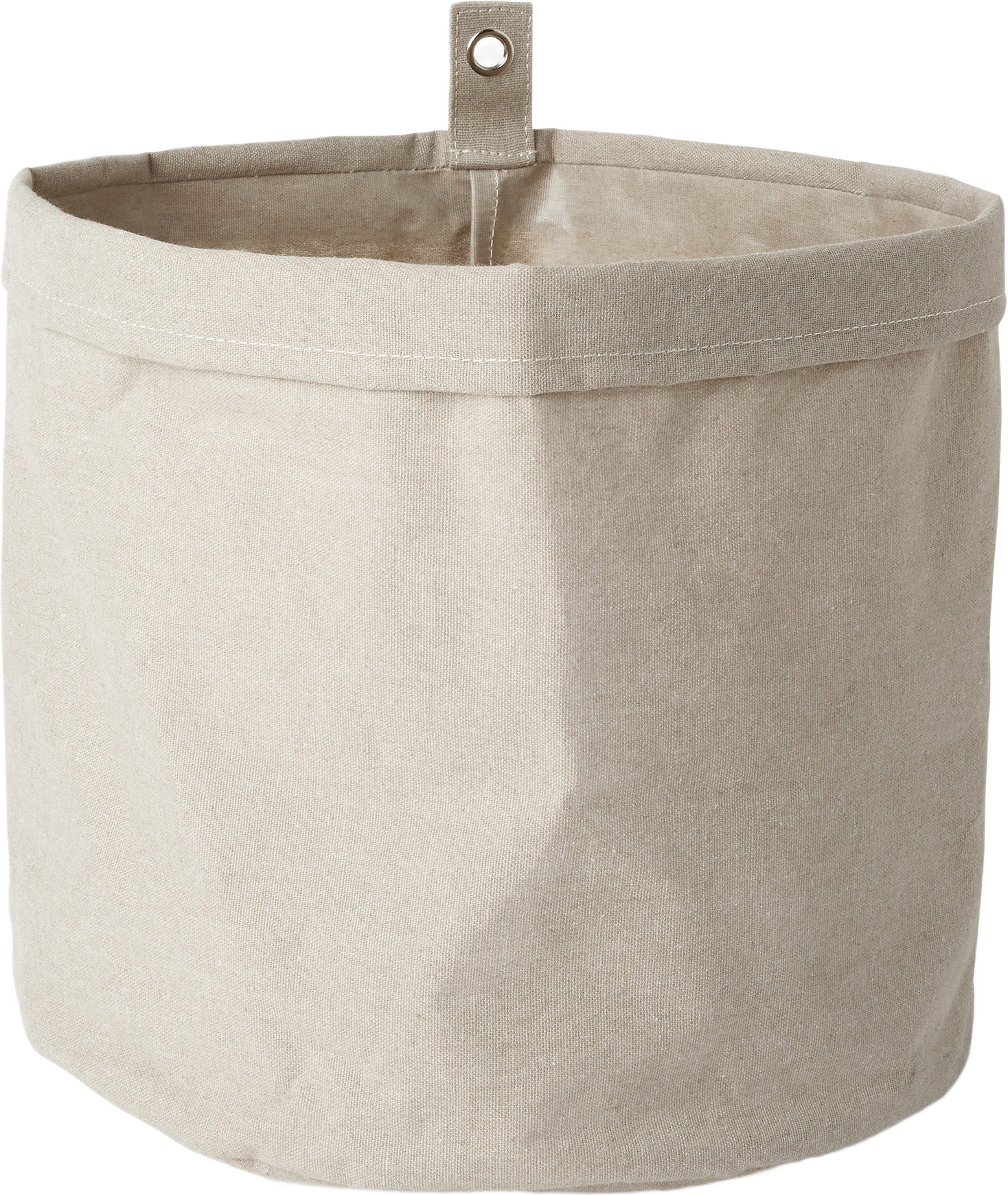 Förvaringskorg i textil CANVAS, från Åhléns Home, i färgen Beige.