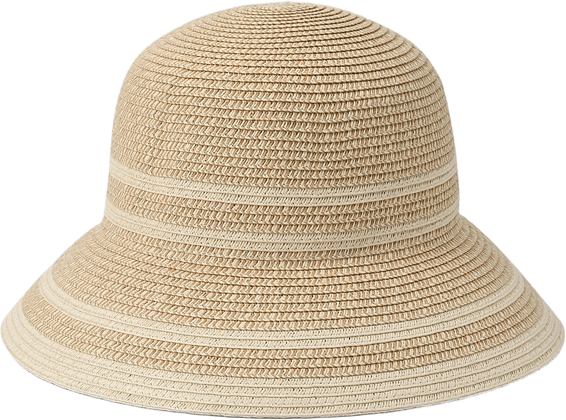 Tvåtonad stråhatt ALICE, från Å WOMAN, i färgen Natur.